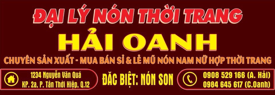 Shop Nón Hải Oanh - Đại Lý Nón Hải Oanh