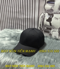 Nón Lưỡi Trai Trơn ( Màu Đen )